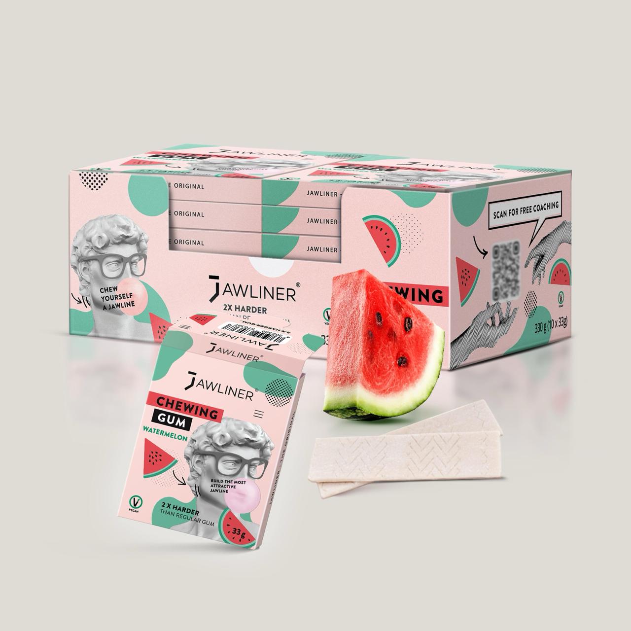JAWLINER® Chewing Gum (Medium/Hard)