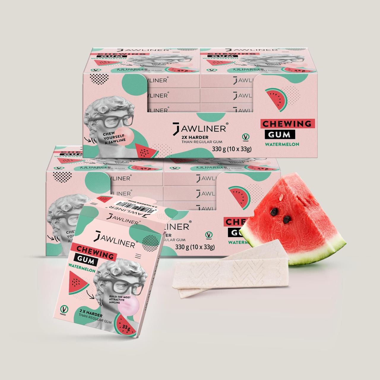 JAWLINER® Chewing Gum (Medium/Hard)