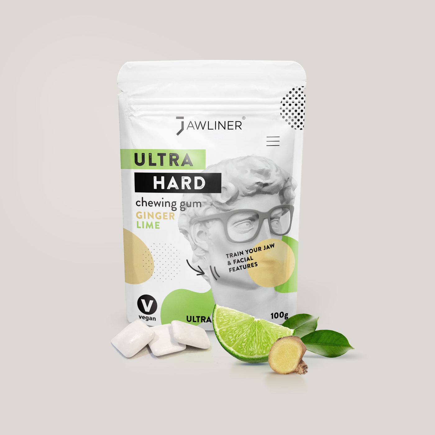 JAWLINER® Tone Your Jawline - Ginger Lime