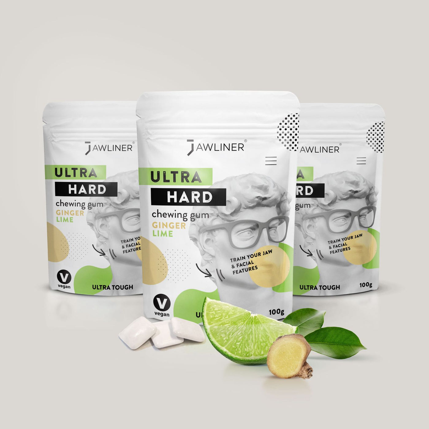JAWLINER® Tone Your Jawline - Ginger Lime