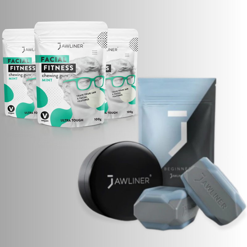 JAWLINER 3.0 Beginner + Mint Chewing Gum