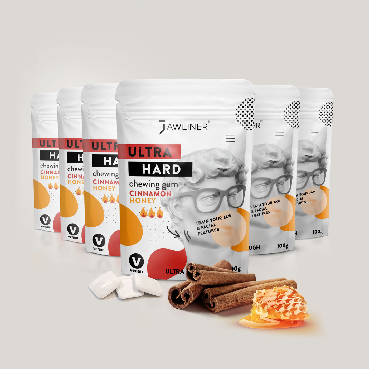JAWLINER® Tone Your Jawline - Cinnamon Honey