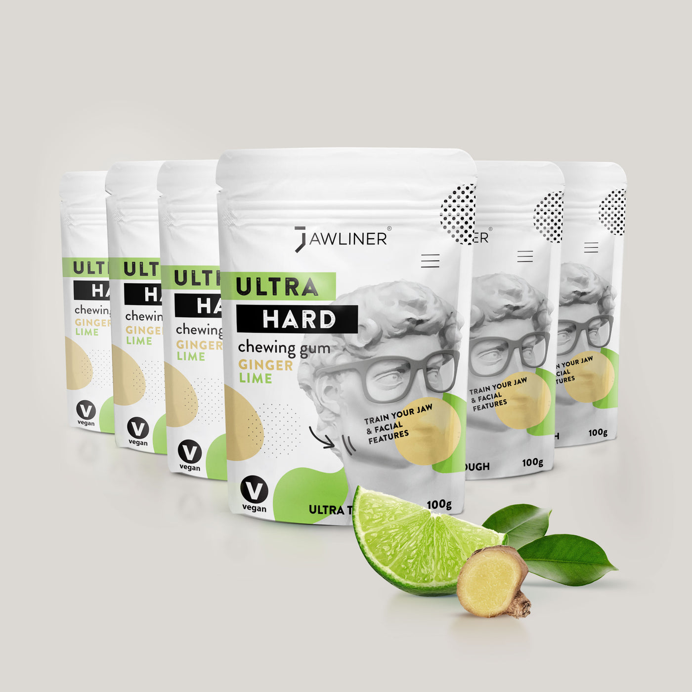 JAWLINER® Tone Your Jawline - Ginger Lime